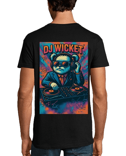 T-Shirt DJ Wicket — Streetwear — vue 1