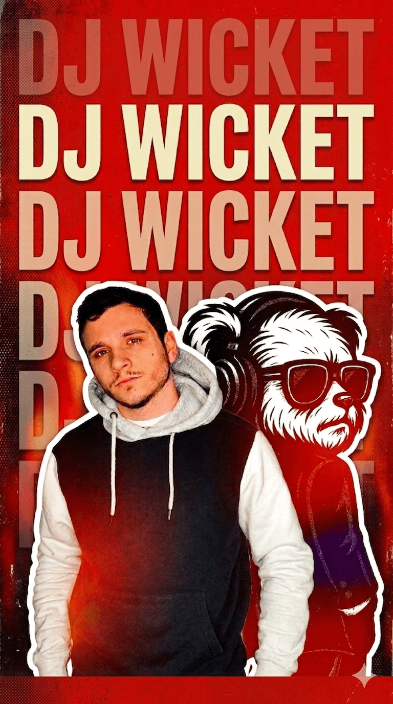 DJ Wicket — Affiche